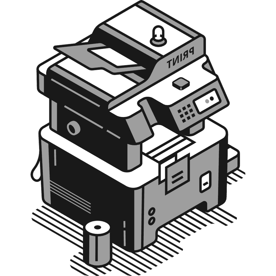 Druk małoformatowy - drukarka wielofunkcyjna